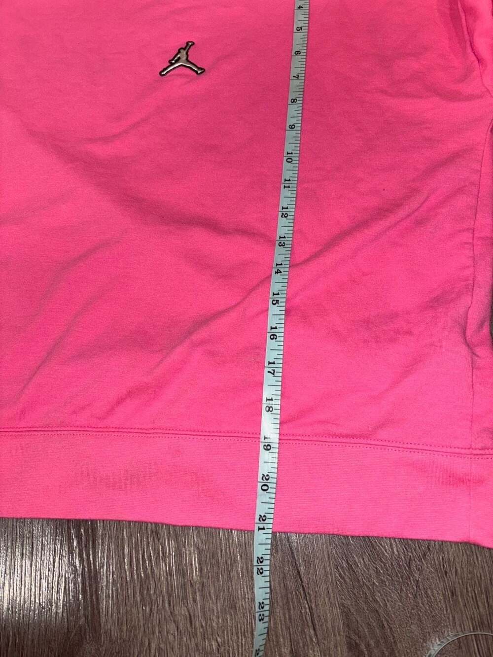 🩷 Jordan 🩷 Girls Jumpman Crewneck Sweatshirt Pink Size XL (13-15 YRS) - Picture 7 of 8